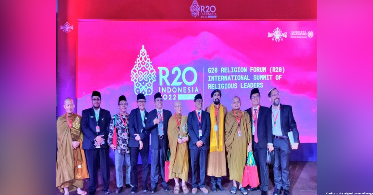 At recent R20 Summit Haji Syed Salman Chishty highlights importance of inter-religious dialogue